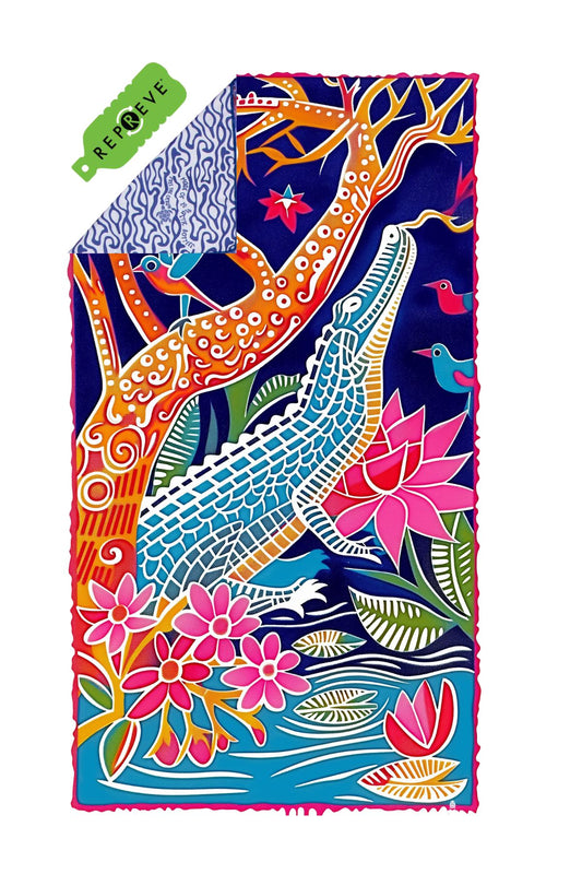 Travel Beach Towel CROCA - 100 x 160 cm