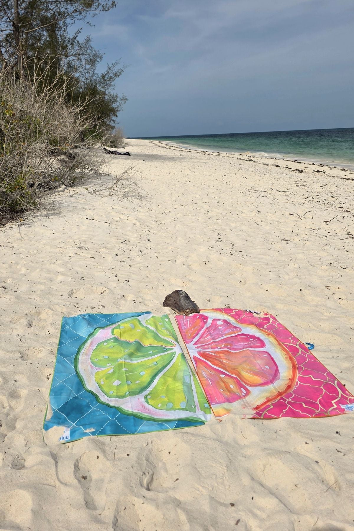 Travel beach towel Orange XS -  80 X 140 CM