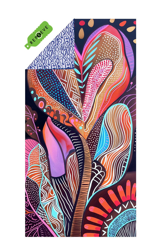 Travel Beach towel XL LOVA - 100 X 190 cm