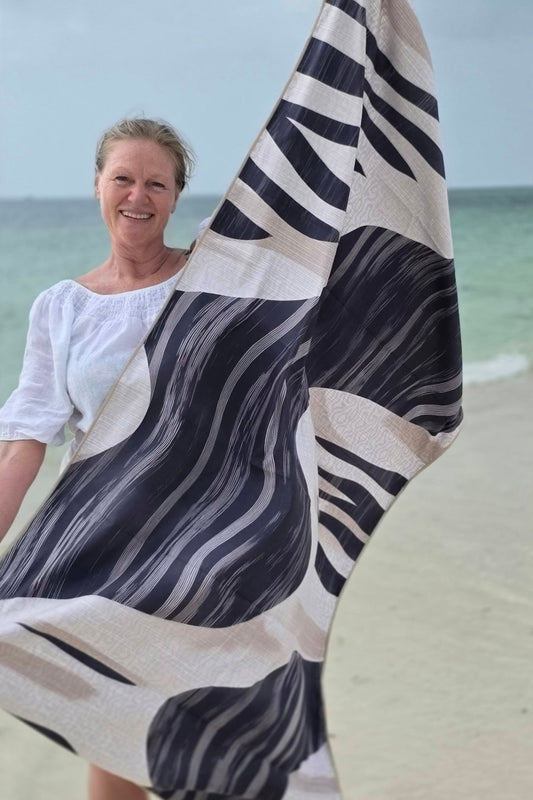 Travel Beach towel XL ZENA - 100 X 190 cm