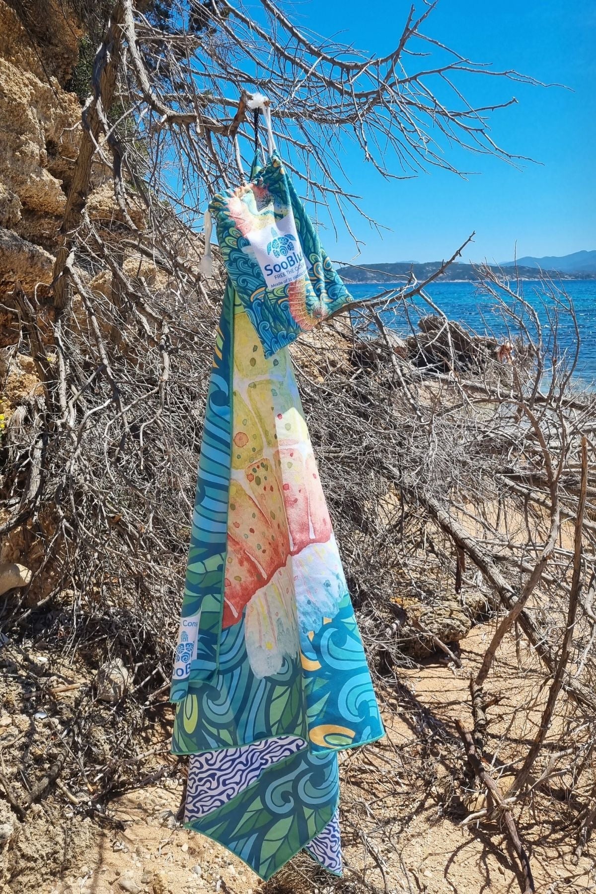 Travel Towel XL HIPPO - 100x190