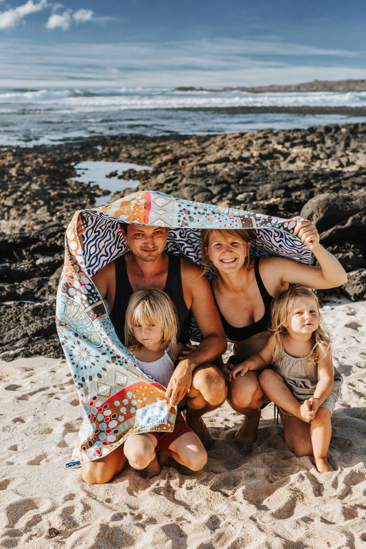 Travel Towel XL TURTLE - 100x190